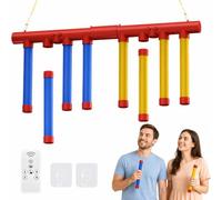 Catching Sticks Game, Adjustable 3 Speed Drop Sticks Game, Family Games for Kids and Adults, Reaction Game that Promotes Hand-eye Coordination, Reflex Game for Kids at Christmas Birthday（8 Sticks）
