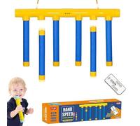 Catching Sticks Game Adults, Drop It Catch It Win It Reaction Game, Stick Drop Reaction Games with 3 Speeds, Falling Sticks Catching Games for Hand Speed Training Kids & Adults (Blue) (Blue)