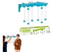 Catching Sticks Game, Drop Sticks Reaction Game, Hand Speed Challenge Drop It Catch It Win It Game, Reflex Glow in The Dark Falling Sticks Toys for Kids and Adults, Hand-Eye Coordination Gifts (A)