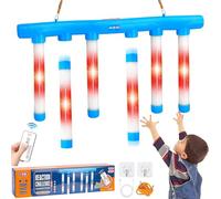 Catching Sticks Game, Drop Sticks Reaction Game, Hand Speed Challenge Drop It Catch It Win It Game, Reflex Glow in The Dark Falling Sticks Toys for Kids and Adults, Hand-Eye Coordination Gifts
