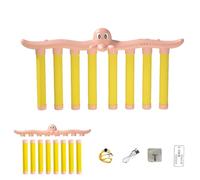 Catching Sticks Game - Falling Sticks Catching Game,Drop It Catch It Win It Reaction Game,3 Adjustable Falling Speeds Hand-Eye Coordination Training Toy for Kids Adults (Pink,with remote control)