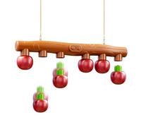 Catching Sticks Game, Hand-Eye Reaction Training Toy, AppleDrop Challenge with 3 Levels of Difficulty, Parent-Child Interaction, Develop Focus and Reflexes for Kids