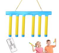 Catching Sticks Games, 2025 New Drop Sticks Game, Falling Stick Catching Game, Quick Reaction Training Toy, Catch The Stick Games Hand-Eye Coordination Training For Kids Adults Birthday (Yellow)