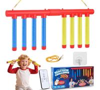 Catching Sticks Games, Drop Sticks Game, 3 Dropping Speeds Reaction Game, 2 Player Hand-Eye Coordination Training Gift, Christmas Birthday for Kids Adults