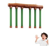 Catching Sticks Games, Falling Sticks Catching Game with 3 Dropping Speeds, Drop It Catch It Win It Reaction Game, Hand-Eye Coordination Training Gift For Kids Adults Christmas (Dark Green)