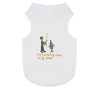 'Catching The Big One' Pet Dog/Cat T-Shirt (PT00141950)