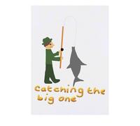 'Catching The Big One' Temporary Tattoo - Water Resistant, Skin-Safe, Non-Toxic Transfer (TO00079535)