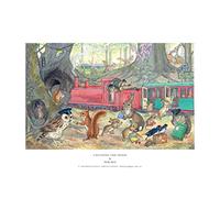 Catching the Train, Molly Brett (255gsm Art Paper, 210mm x 330mm (8.25" x 13"))