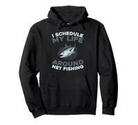 Catching Water Traditional - Net Fishing Pullover Hoodie