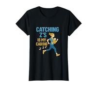 Catching Z's Is My Cardio Mom Life Graphic T-Shirt