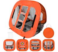 CATCHLUCK Golf Practice Chipping Net Pop Up Golf Nets for Garden Target Indoor Outdoor Training Perfect for Backyard Practice and Golfers (Orange)