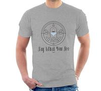 Catchphrase Da Vinci Mr Chips Say What You See Men's T-Shirt Heather Grey