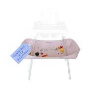 CATCHY Highchair Food Catcher | Compatible with IKEA Antilop Highchair & 11 Other Brands | Easy Wipe Clean | Baby & Toddler Food & Mess Catcher | Keep Floors Clean | Mealtime Feeding Essential
