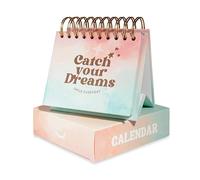 Catchyourdreams Daily Motivational Calendar - Perpetual Flip Calendar with Positive Affirmations to Start Your Day With a Smile - Inspirational Desk Decor for Women Desk Accessories…