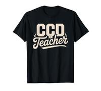 Catechism Teacher Running Ccd Class Faith Patience Religious T-Shirt