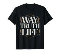 Catechism Teacher Who Teaches Way Truth Life Faith Class T-Shirt