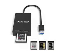 CATECK XQD M and G Series Cards, Device Card Reader 5 GB/s USB 3.0, Compatible with Mac OS and Windows