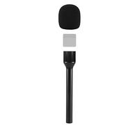 CaTeFo Microphone Interview Handle Interview GO Handheld Adapter with Foam for RODE Wireless GO DJI Mic DJI Mic2 and Other Wireless Transmitter with Cold Shoe StarRig-S