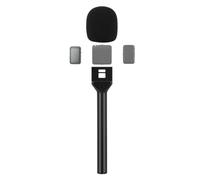 CaTeFo StarRig PRO for DJI Mic/Mic Mini & Rode Wireless Go Microphone Holder - 1/4" Tripod Screw Mount, Compact Interview Stand for Vlogging YouTube Podcast Studio Recording