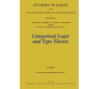 Categorical Logic and Type Theory
