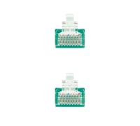 Category 5E UTP Network Patch Cord AWG24 Gauge Green 1m Length Ideal for Ethernet Network Connections