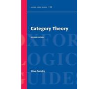 Category Theory: 52 (Oxford Logic Guides)