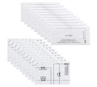 CATELL 20 Pack Vacuum Cleaner Filter for Miele, Motor Protection Filters Vacuum Air Cleaner Filter Mat Compatible with Miele Complete C1/2/3 Dynamic U1 Compact C1/2 S2000-S8999 S200-S899 Classic C1