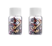 CATELL 400 Pcs Lighter Flints, Flints for Clipper Lighters Universal Lighter Flint Compatible with Zippo and Clipper Lighters for Most Petrol or Gas Lighters (Color Mixing)