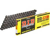 CATENA DID 420D (Black & Black) - Length: 132 links with clip joint (RJ)