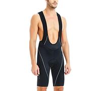 CATENA Men's Cycling Bib Shorts 3D Padded Breathable Cycling Shorts Moisture Wicking Half Pants Comfortable Road Bike Performance Bicycle Tights Black