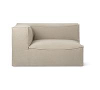 Catena Sofa Armrest L L400 Rich Linen Natural