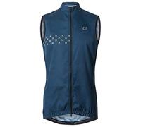 CATENA Windproof Cycling Vest for Men Breathable Lightweight Vest Sleeveless Cycling Jacket for Riding Running Outdoor Sports, blue, L