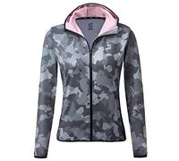 CATENA Women's Cycling Jacket Hooded Thermal Fleece Windproof Coat for Outdoors Riding Running Hiking and Daily