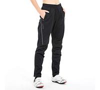 CATENA Women's Winter Cycling Trousers Waterproof Windproof Outdoor Sport Pants Fleece Thermal Athletic Long Pants for Snow Running Hiking