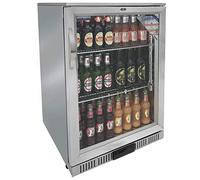 Cater-Cool CK3500LED Single Door Stainless Steel Bottle Cooler With LED Lighting