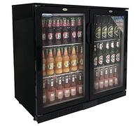 Cater-Cool CK8501LED Commercial Double Hinged Door Bottle Cooler With LED Lighting - 850mm High (UK Mainland Del Only)