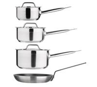 CaterBase Cook Like A Pro 4-Piece Saucepan & Frying Pan Set