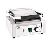 CaterBase Single Cast Iron Plate Contact Grill - 1.8kW