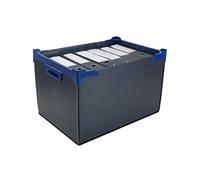 Caterbox Plastic Archive Totes | Office Files Storage Box with Lid | Heavy Duty | L510xW360mm | Height 330mm