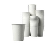 CaterCo 12oz White Paper Cups 350ml (100 Pack) - Coffee Cups for Hot & Cold Drinks - Recyclable Biodegradable Cups for Tea, Latte, Vending Water, Parties, Catering & Office - (12oz - 100 Pack)