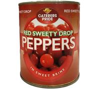Caterers Pride Red Sweet Drop Peppers 800gm