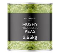 Caterfood Select Mushy Peas 2.65kg - Classic Flavour, Perfect for Fish & Chips