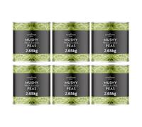Caterfood Select Mushy Peas 2.65kg (Pack of 6) - Classic Flavour, Perfect for Fish & Chips