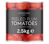 Caterfood Select Peeled Plum Tomatoes in Tomato Juice 2.5kg - Full-Flavoured Italian Tomatoes for Sauces & More