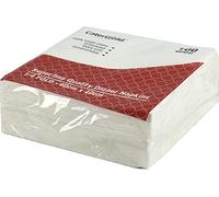 Catergold 2Ply Soft Napkins 40 x 40cm White Serviettes Tissue 100Pk