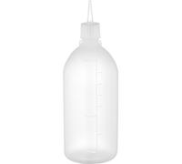 Catergold Plastic Squeezable Oil Sauce Dispenser Squeeze Bottle Clear (1000ml)