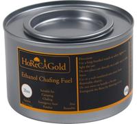 Catergold Portable Bio Ethanol Chafing Fuel Cans, Gel Fuel, Odourless, Resealable Lid, Indoor and Outdoor Use, 12 Pack (160g Burn-Time 2 Hours)