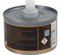 Catergold Portable Bio Ethanol Chafing Fuel Cans, Gel Fuel, Odourless, Resealable Lid, Indoor and Outdoor Use, 12 Pack (200g Burn-Time 6 Hours)