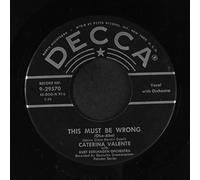 CATERINA VALENTE - this must be wrong / babalu