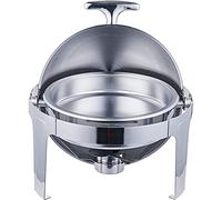 Catering Buffet Servers And Heaters, Food Warmer Chafing Dish Set With Fuel Holder Stainless Steel 5L Pack Of 2(Full Cover)